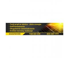 INSTALACJE SOLARNE - ENERGIA ZE SŁOŃCA 579 555 111