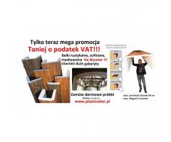 Imitacje drewna na wymiar - Taniej O VAT